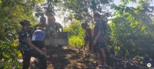 Penimbunan Jalan TMMD Ke-129 Masuki Tahap Penting, Infrastruktur Desa Kian Berkualitas