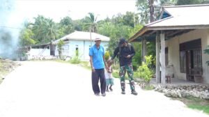 Warga Kampung Sesor Dapatkan Manfaat dari TMMD Ke-129