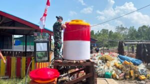 Kades Liang Bunyu Apresiasi TMMD Ke-129 Kodim 0911/Nunukan, Sumur Gravitasi Jadi Solusi Krisis Air Bersih Warga