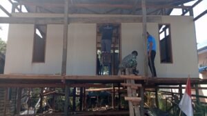 Menuju Akhir Babak dalam TMMD KE-129 Kodim 0911/Nunukan, Percepatan terhadap Progres fisik dan non fisik kian di optimalkan